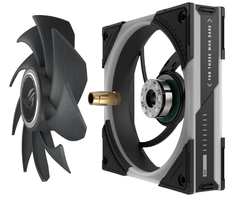 ROG EURUX GR120 FAN ARGB REVERSE BLACK 3IN1 crni ventilator