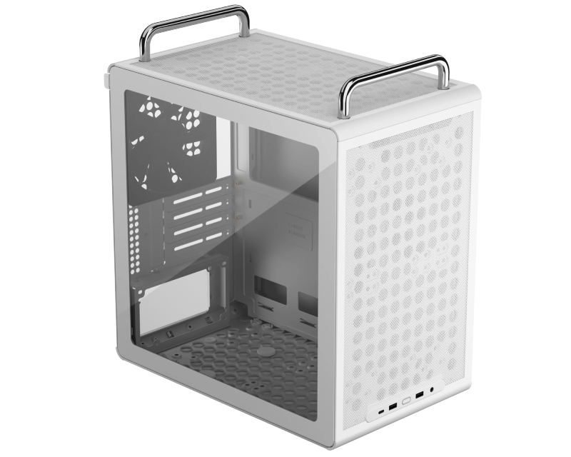 Qube 340 White - kućište belo (Q340-WGNN-S00)