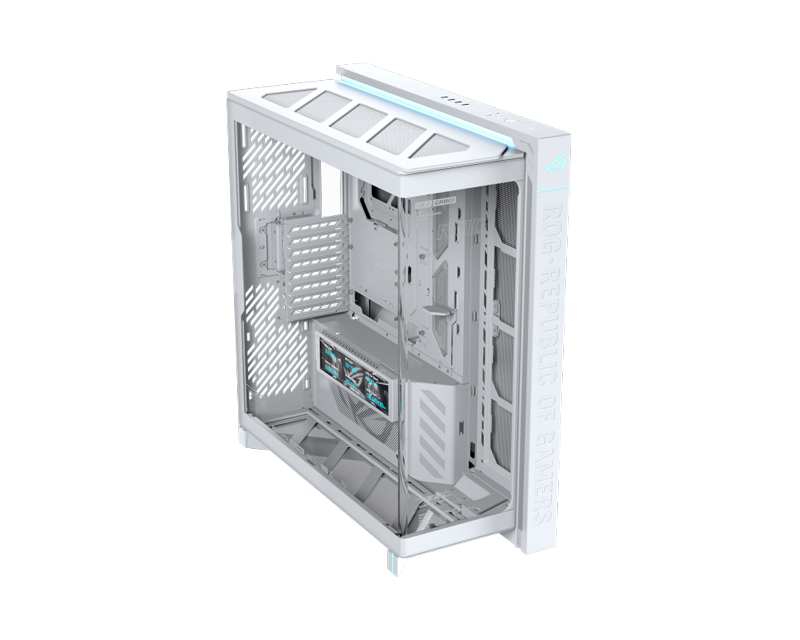 ASUS ROG CRONOX GR801 CURVE TG ARGB WHITE Gaming kućište belo