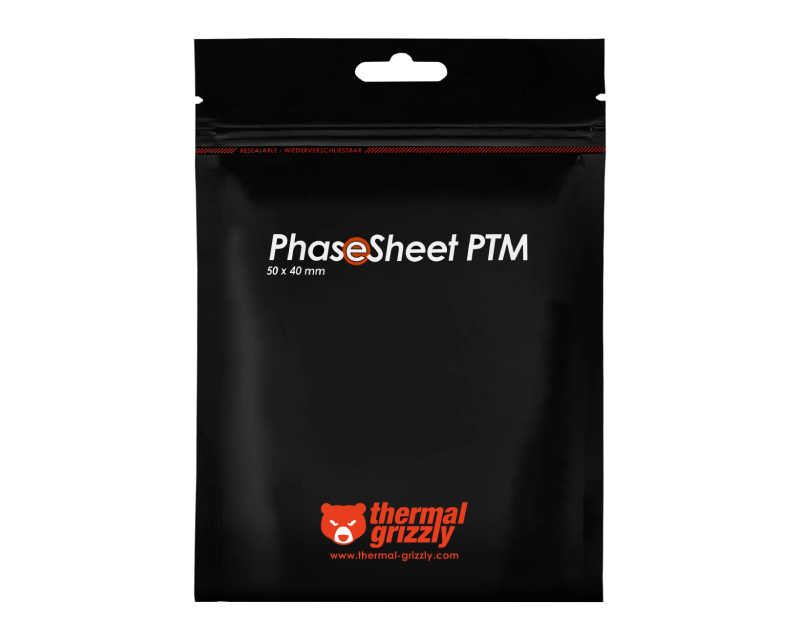 TG PhaseSheet PTM - 50x 40x 0,2mm termal pad (TG-PS-50-40)