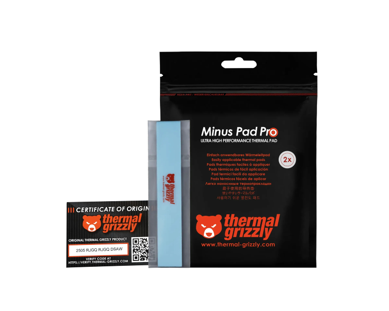 TG Minus Pad Pro - 120x20x0.5 mm termal pad (2pcs) (TG-MP-P-120-20-05-2)