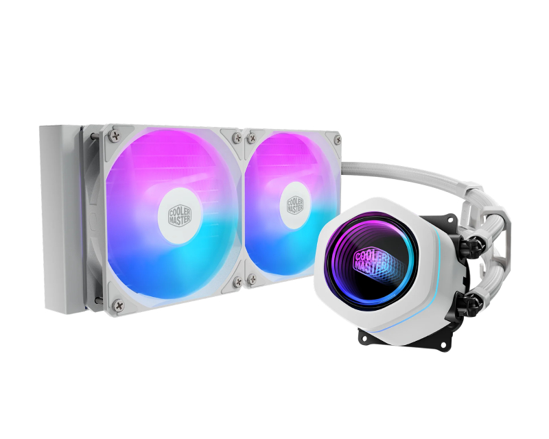 MasterLiquid Core Nex 240 White vodeno hlađenje belo
