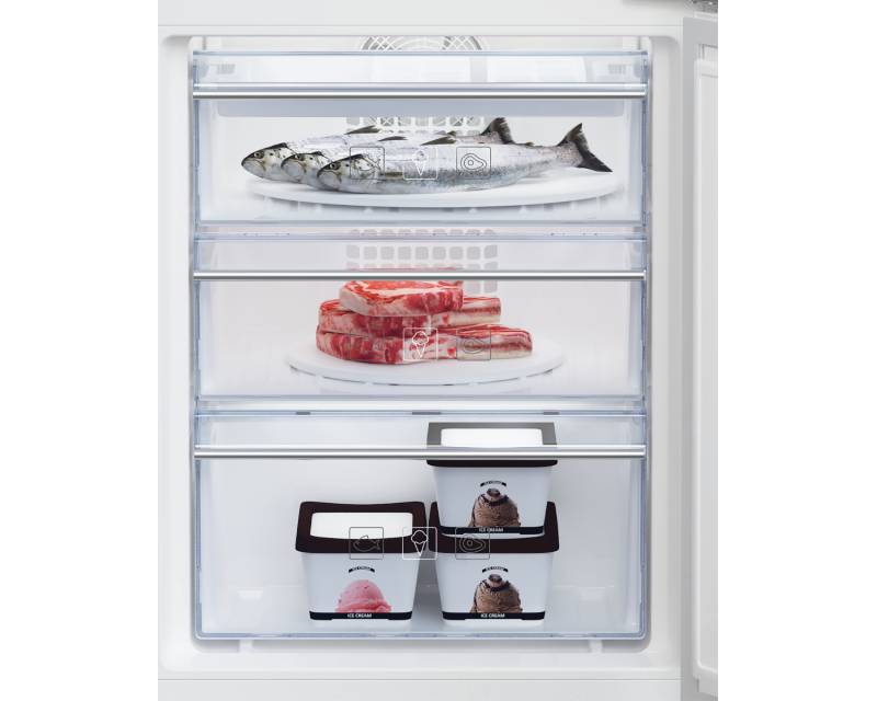 BEKO BCNA 275 E4FN ProSmart inverter ugradni kombinovani frižider