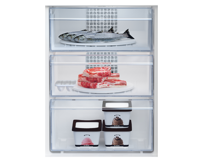 BEKO RCNA305K40XBRN kombinovani frižider