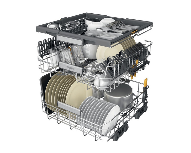 Whirlpool Ugradna mašina za pranje sudova W7I HF60 TU 