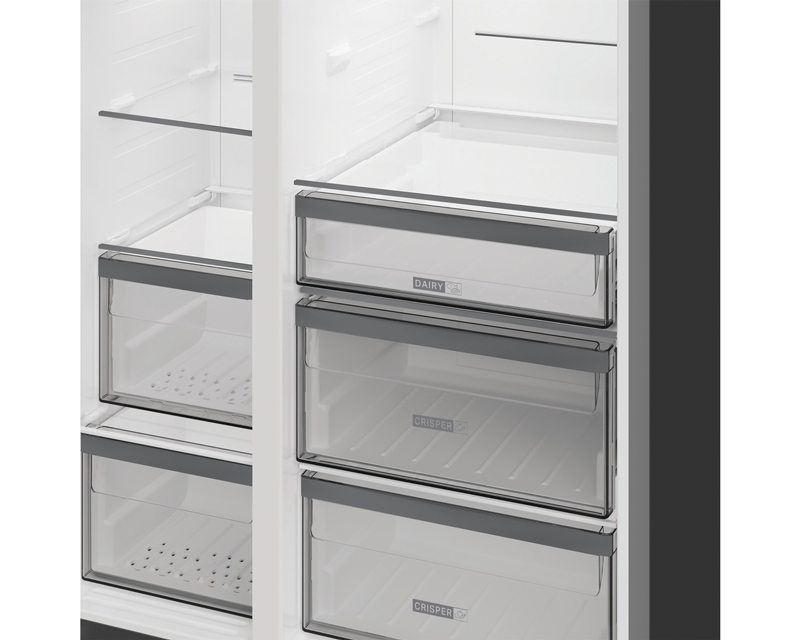 Whirlpool Side by side frižider WHG2 6574W XK5E