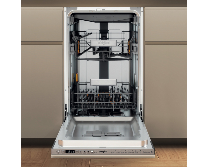 WHIRLPOOL WH6IB10BS7LA0 ugradna mašina za pranje sudova – 45cm