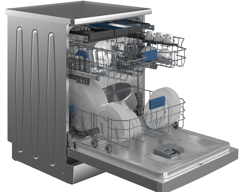 Beko Mašina za pranje sudova BDFN26540XP ProSmart Inverter