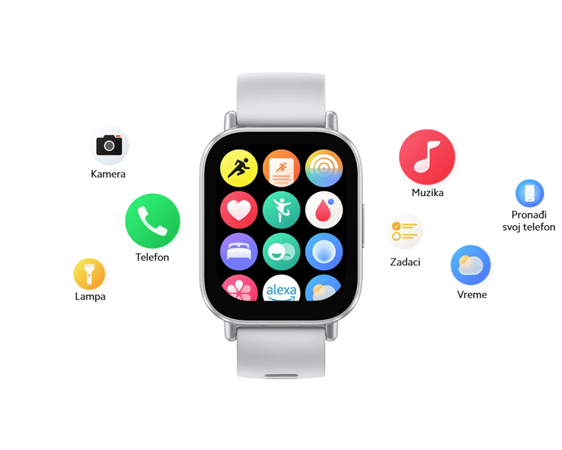 Redmi Watch 5 Active Matte Silver sat (BHR8790GL)