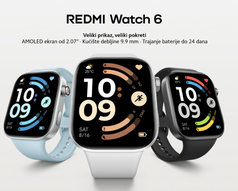 Redmi Watch 6 Glacier Blue sat (BHR08CWGL)