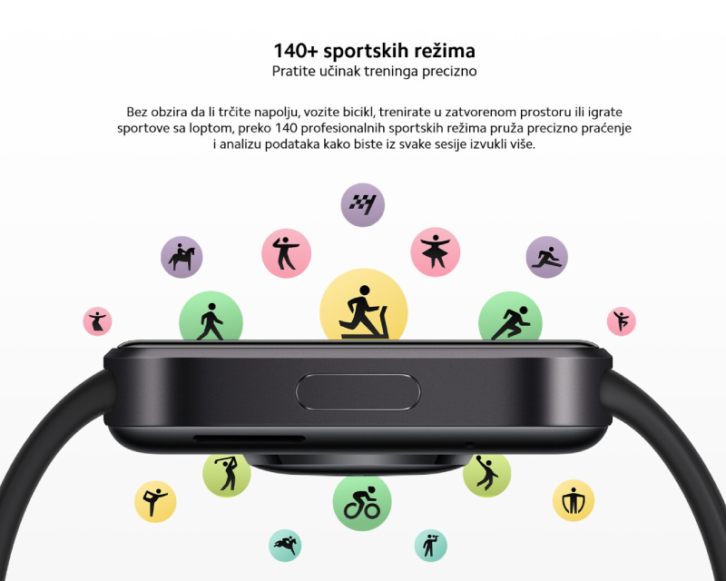 REDMI Watch 6 Active Midnight Matte Silver sat (BHR09CXGL)