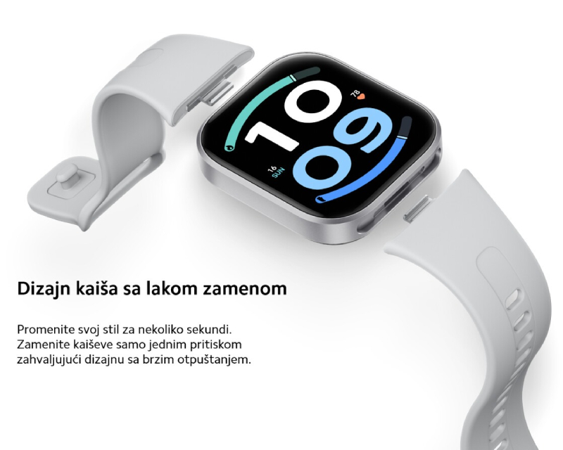 REDMI Watch 6 Active Midnight Matte Silver sat (BHR09CXGL)