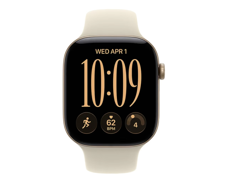 Watch S12 GPS 42mm Light Gold Aluminium Case with Sand Sport Band - S/M (mjed4et/a)