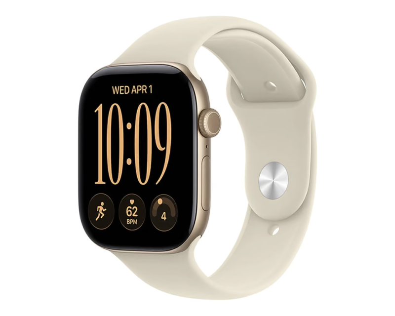 Watch S12 GPS 42mm Light Gold Aluminium Case with Sand Sport Band - S/M (mjed4et/a)