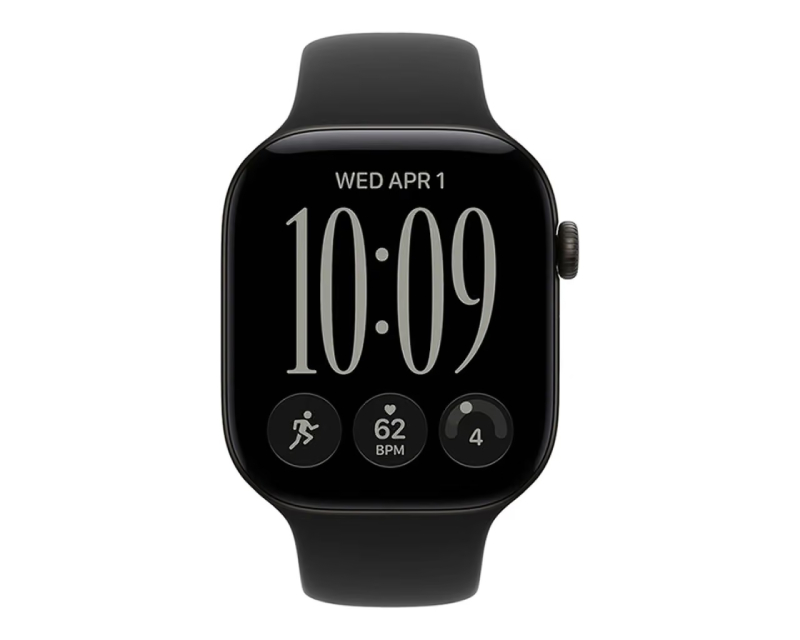 Watch S12 GPS 42mm Black Aluminium Case with Black Sport Band - S/M (mjea4et/a)