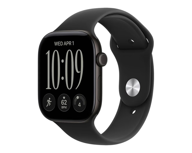 Watch S12 GPS 42mm Black Aluminium Case with Black Sport Band - S/M (mjea4et/a)