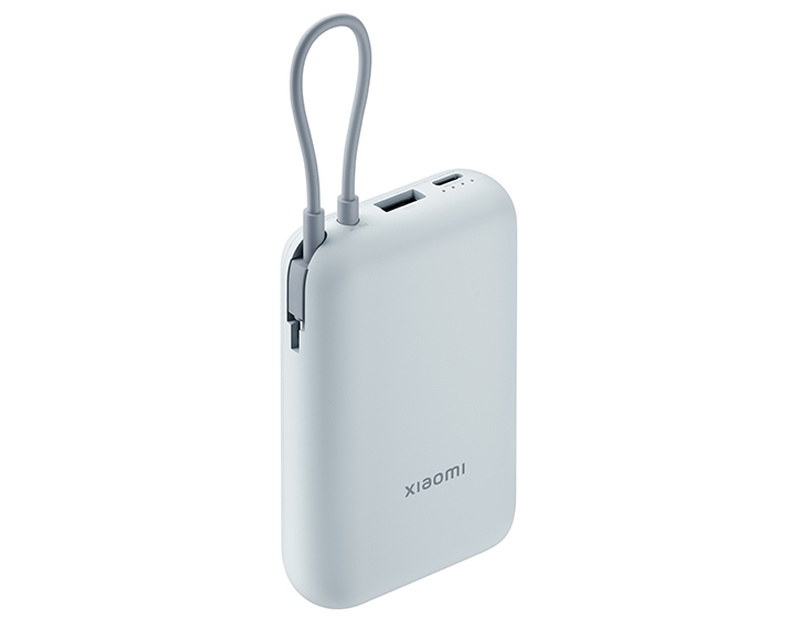 Power Bank Integrated Cable Ice Blue