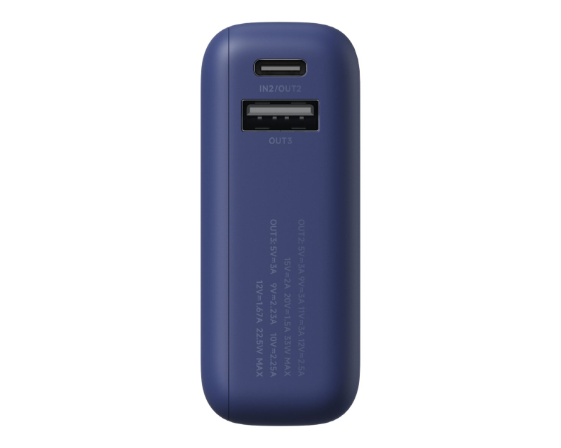 33W Power Bank 10000mAh (Integrated Cable) ) Ice Blue (BHR9341GL)