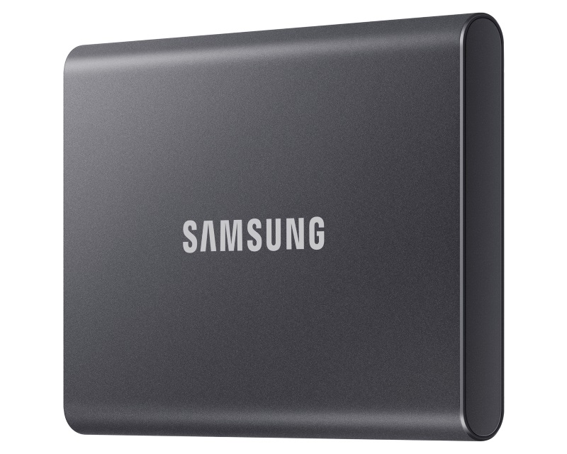 SAMSUNG Portable T7 1TB Eksterni SSD MU-PC1T0T Sivi