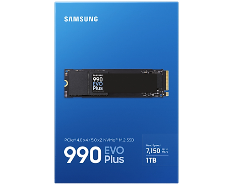 Samsung 1TB M.2 990 EVO Plus (MZ-V9S1T0BW) SSD disk PCle 4.0