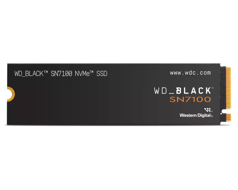 WD 2TB M.2 NVMe SSD Gen4 WDS200T4X0E SN7100 Black 