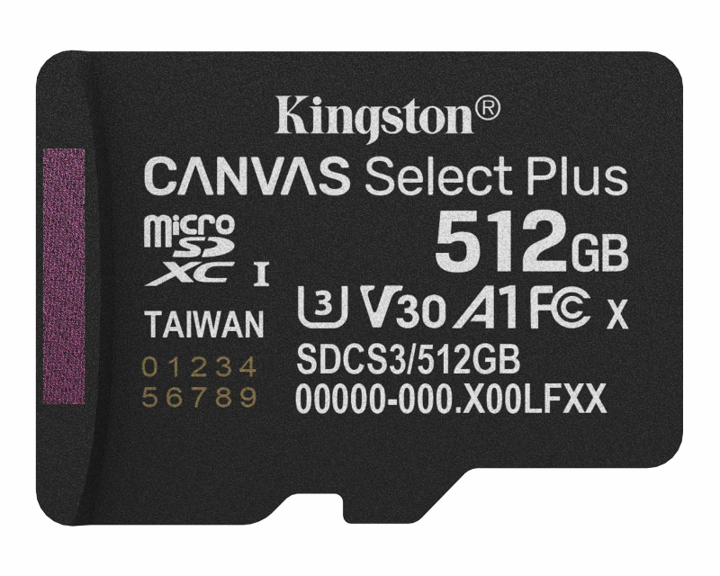 Memorijska kartica U3 V30 SDXC 512GB Canvas Select Plus G3 150R SDCS3/512GBSP