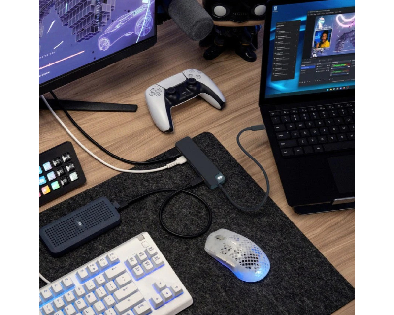 HyperDrive Flex 5 Port USB-C Hub crni (HD4101BKGL)