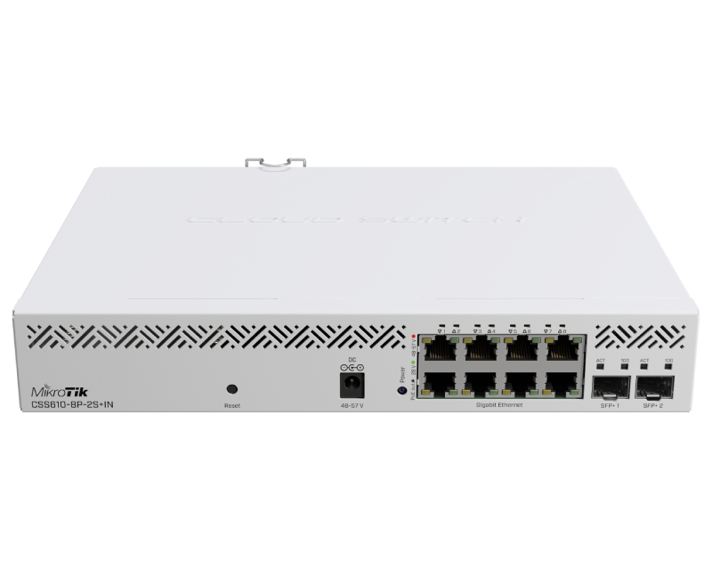 (CSS610-8P-2S+IN) SwitchOS Cloud Smart Switch