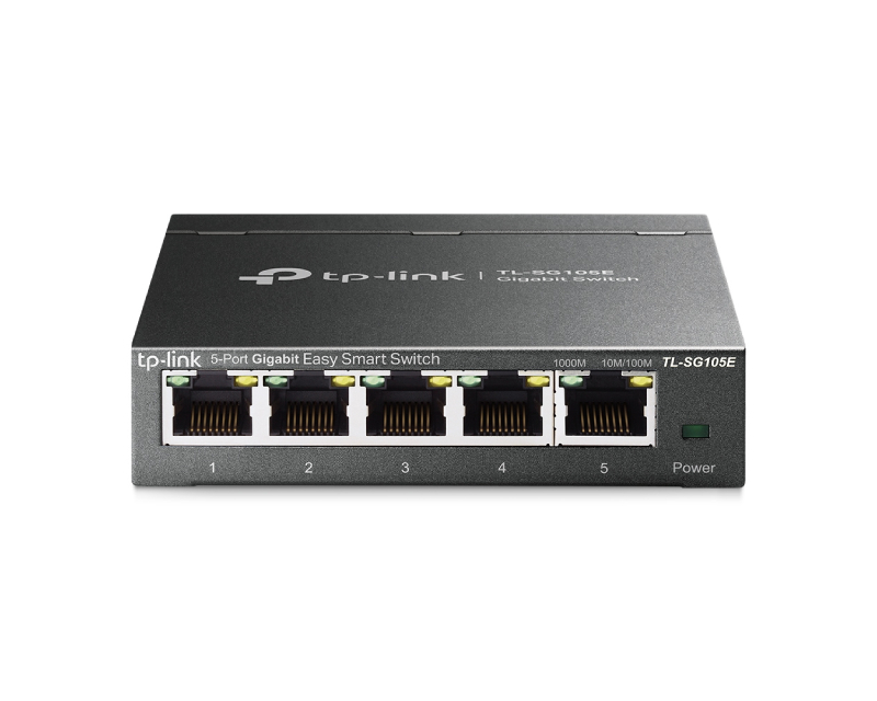 TL-SG105E Gigabit/5x RJ45/10/100/1000Mbps/eSm Switch