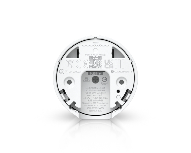 Access Point WiFi 6 Mesh high-performance, indoor/outdoor four-stream WiFi 6 access point (U6-Mesh)