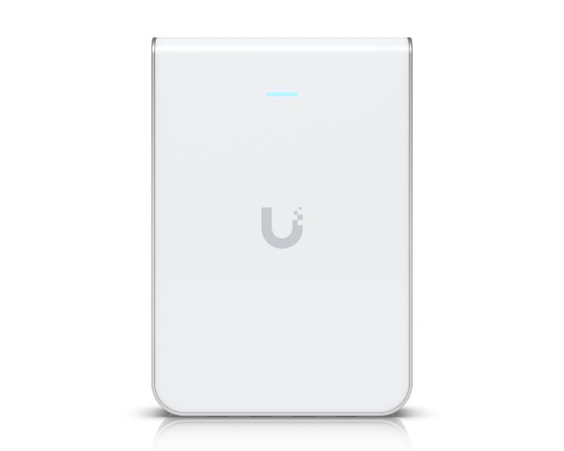 UniFi 6 In Wall Access Point with a built-in PoE switch (U6-IW)
