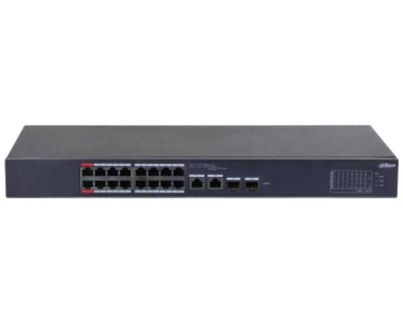 CS4218-16ET-190 18-Port Cloud Managed Desktop Switch with 16-Port PoE