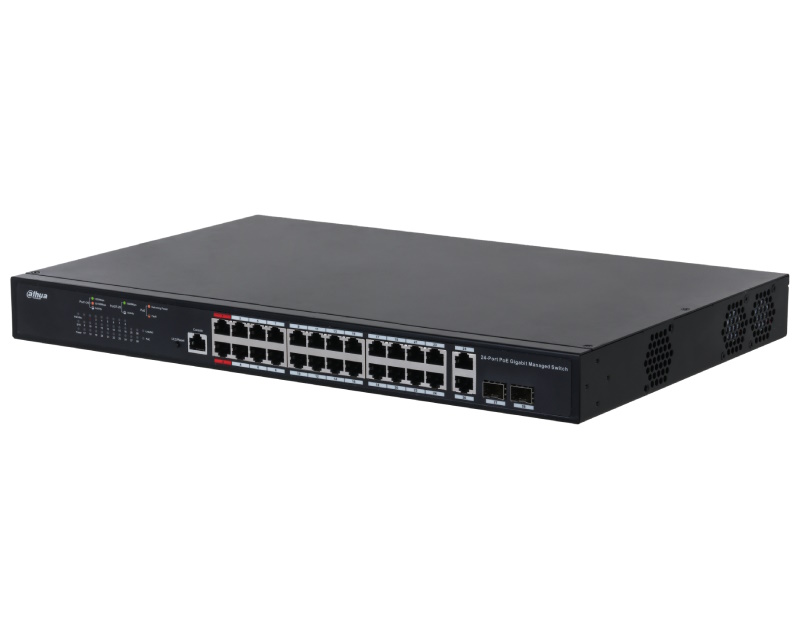 PFS4226-24GT-370 26-Port Managed Gigabit Switch with 24-Port PoE