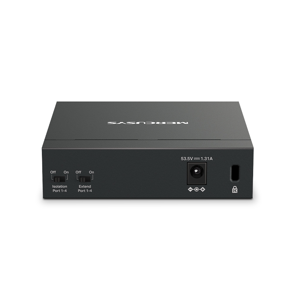 MS105GP(UN) 5-Port Gigabit Desktop Switch with 4- Port PoE+