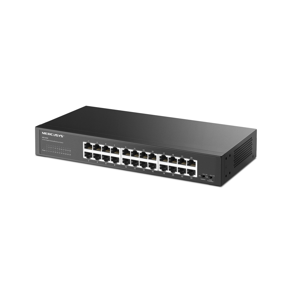 MS124GS(UN) 24-Port Gigabit Desktop/Rackmount Switch