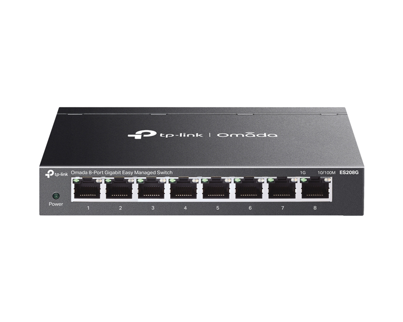 ES208G(UN) Omada 8-Port Gigabit Easy upravljivi Switch