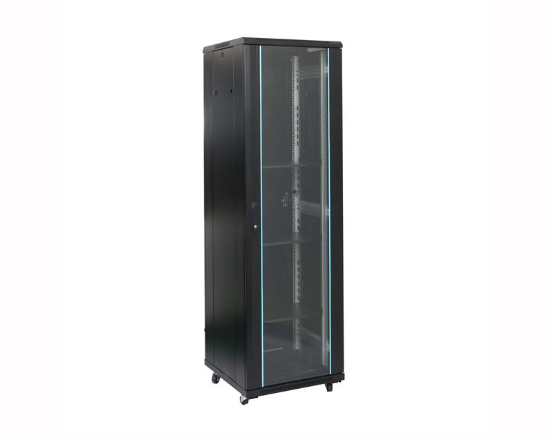 Rack orman samostojeći, 32U, 600x800, staklena vrata (pakovanje od 3 kutije)