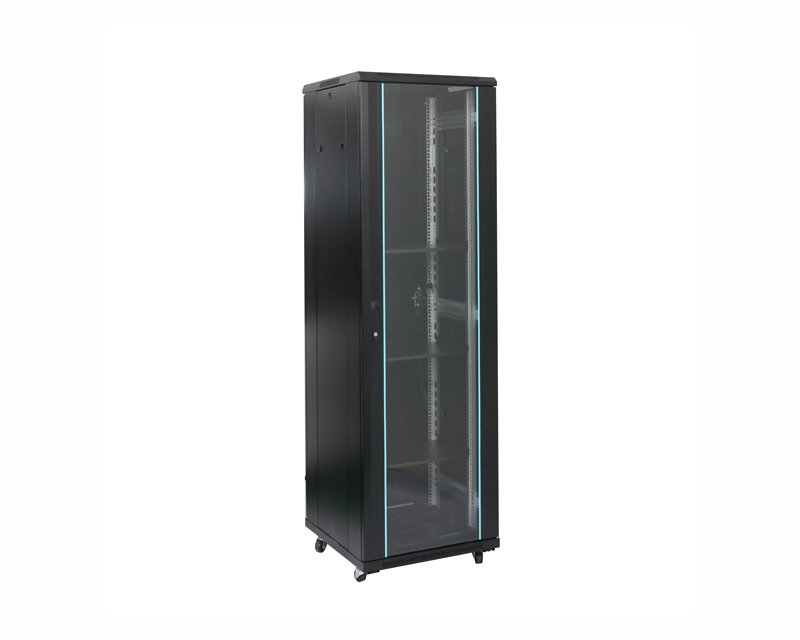 Rack orman samostojeći, 27U, 600x600, perforirana vrata (pakovanje od 3 kutija)