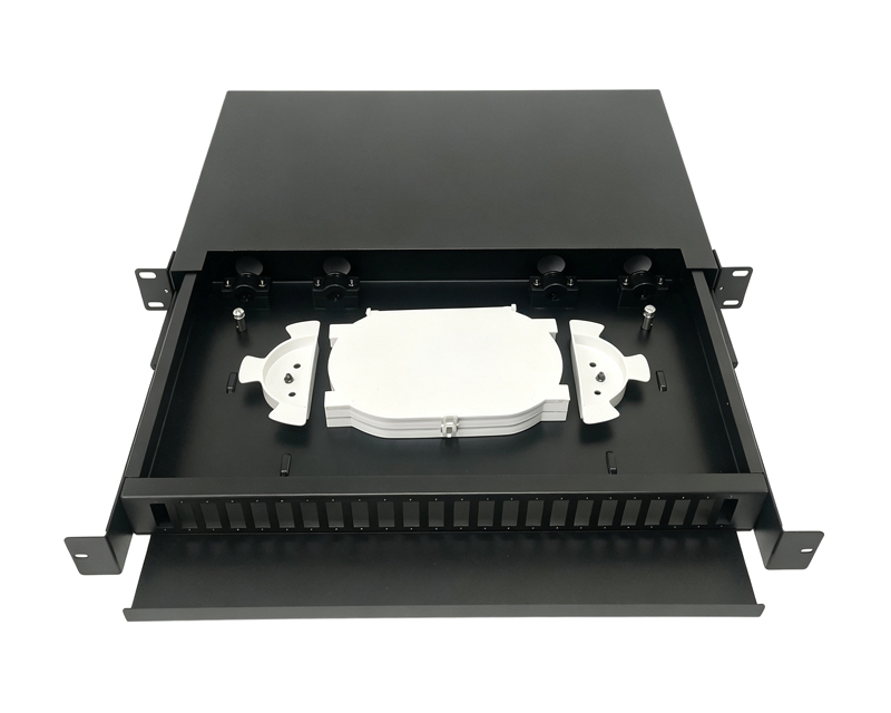 Fiber patch panel/24-port/1U/SC/DX