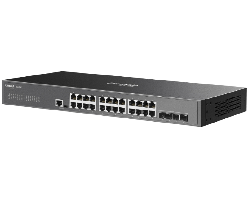 SG3428X Omada 24-Porta Gigabit L2+ upravljiv Switch sa 4 10GE SFP+ Slota