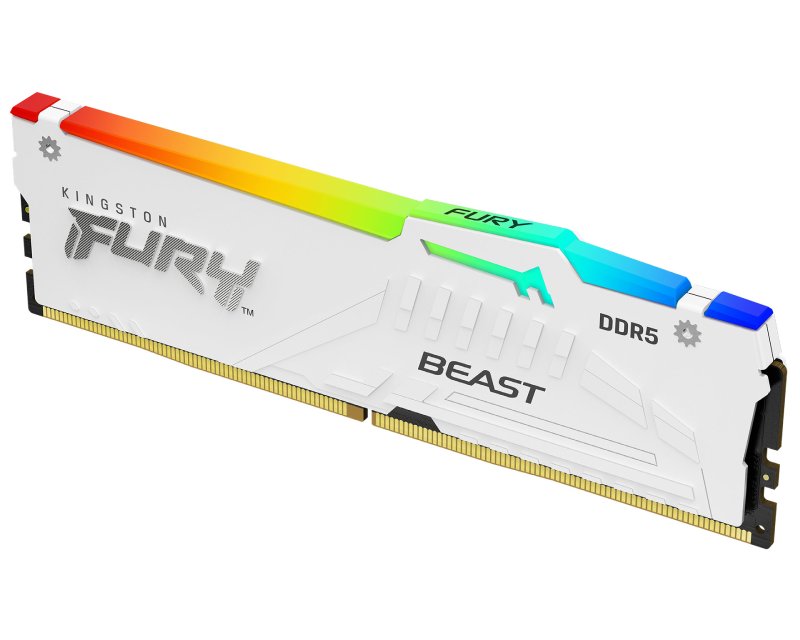 DIMM DDR5 32GB 6000MT/s KF560C36BWEA-32 FURY Beast RGB White EXPO
