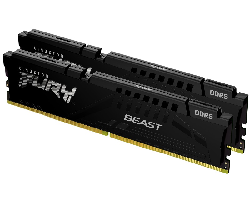 DIMM DDR5 64GB (2x32GB kit) 5600MT/s KF556C36BBE2K2-64 FURY Beast Black EXPO