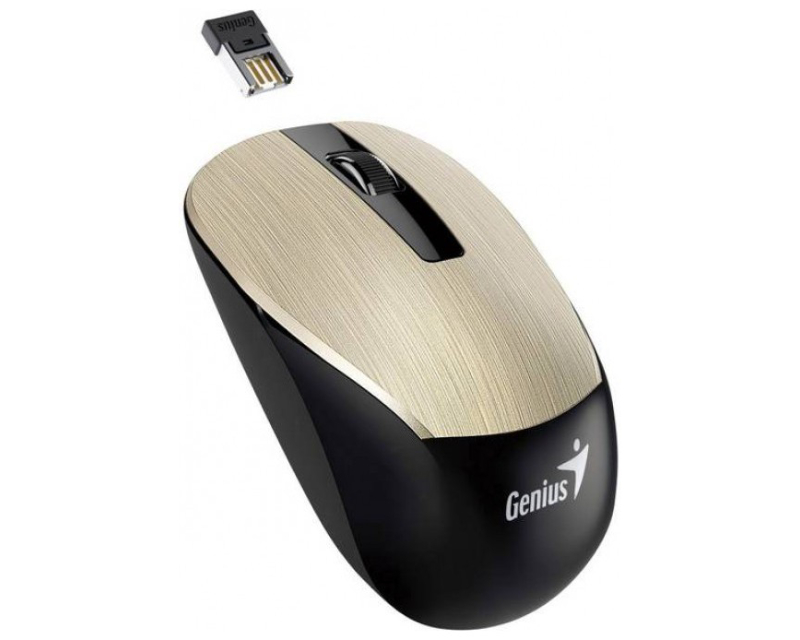 NX-7015 Wireless Optical USB crno-zlatni miš