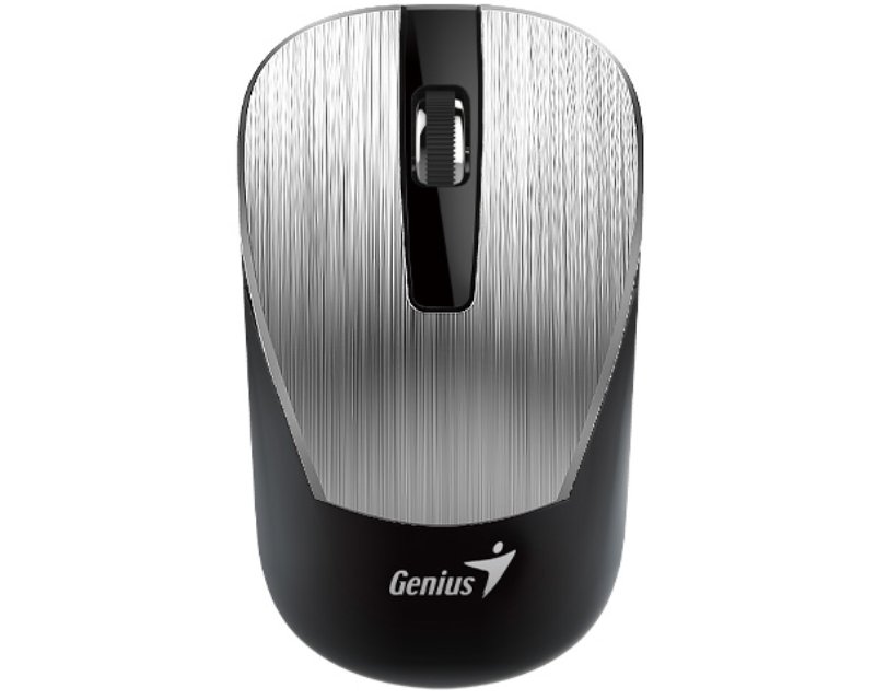 NX-7015 IRON GREY Wireless Optical USB metalik sivi miš