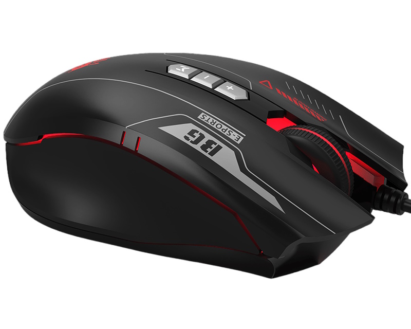 ES7 Bloody RGB Esports Gaming Optical USB crni miš