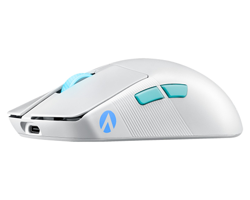 P713 ROG Harpe Ace Aim Lab Edition White USB beli miš