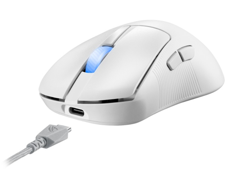 P714 ROG KERIS II Wireless ACE Gaming Optical USB miš beli
