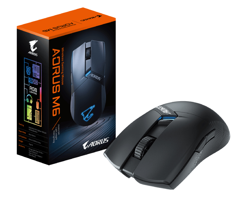 AORUS M6 Optical Gaming crni miš
