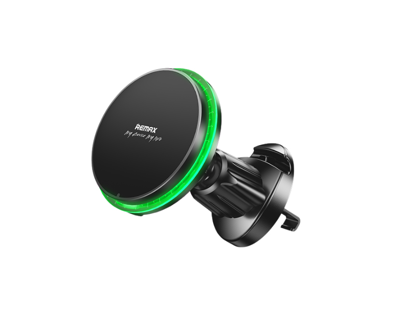 RM-C01 Držač telefona za auto sa Wireless 15W punjačem crni