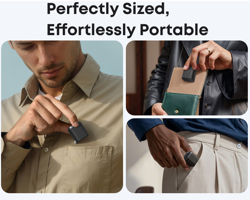 Nano 45W putni zidni punjač, USB-C port